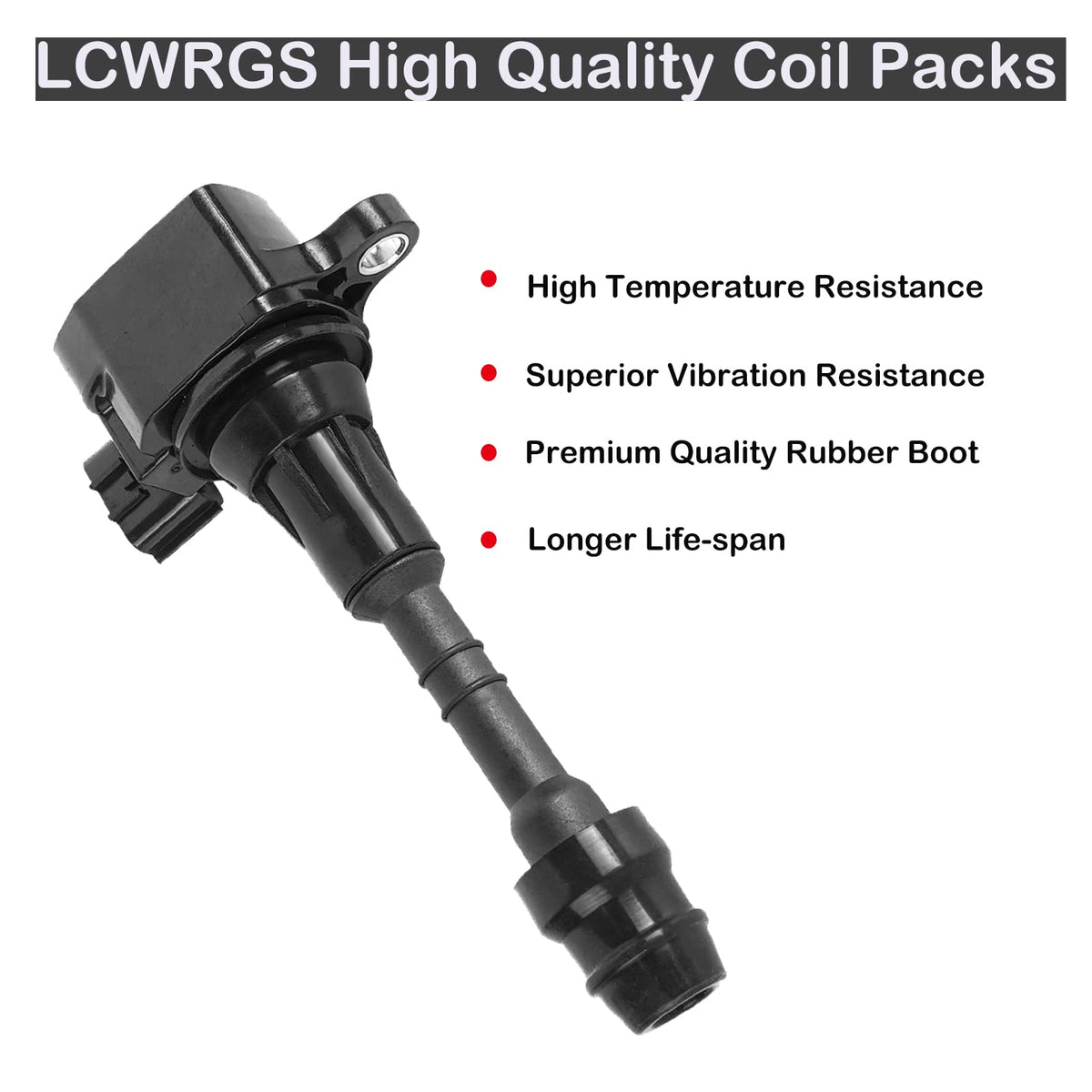 LCWRGS close-up of coil copper winding detail showing durability and consistent spark benefit