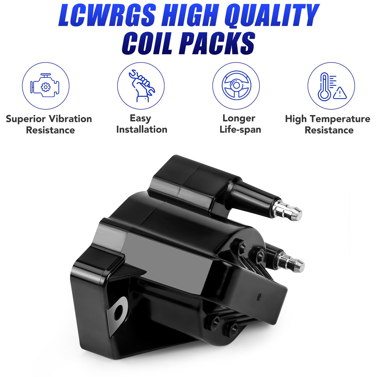LCWRGS close-up of coil winding and epoxy for improved conductivity and durability