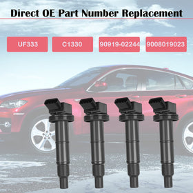 LCWRGS coil pack side profile displaying robust epoxy seal for heat resistance