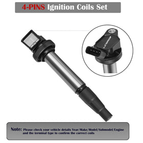 LCWRGS coils beside ruler to show compact OEM-fit dimensions