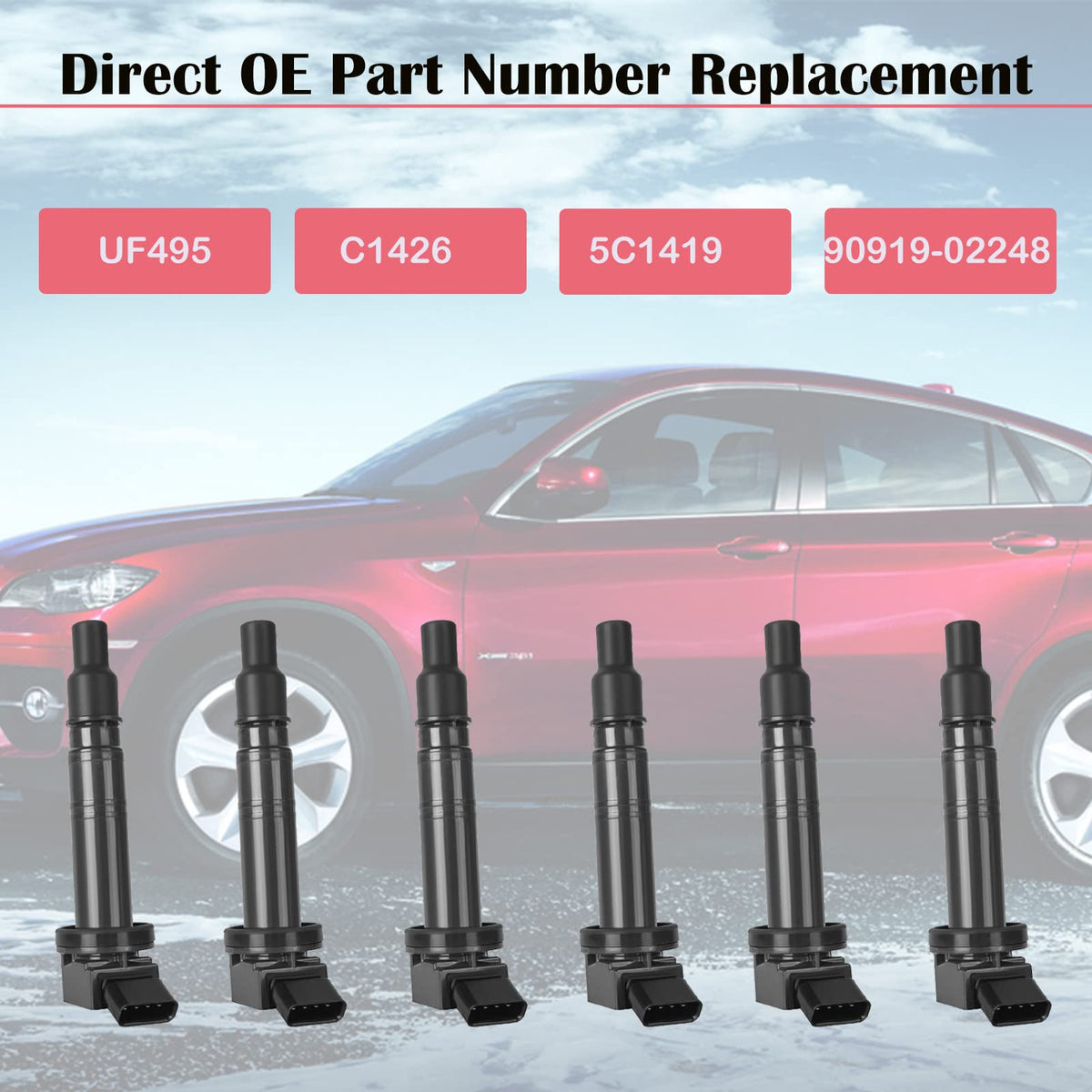 LCWRGS coil beside ruler size comparison for clear scale and fitment benefit