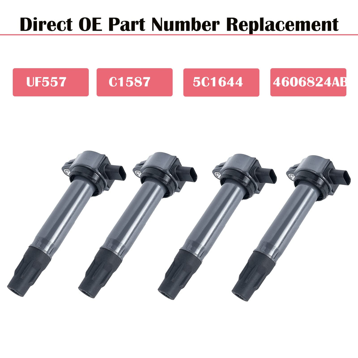 LCWRGS coil top connector view for easy plug fitment benefit