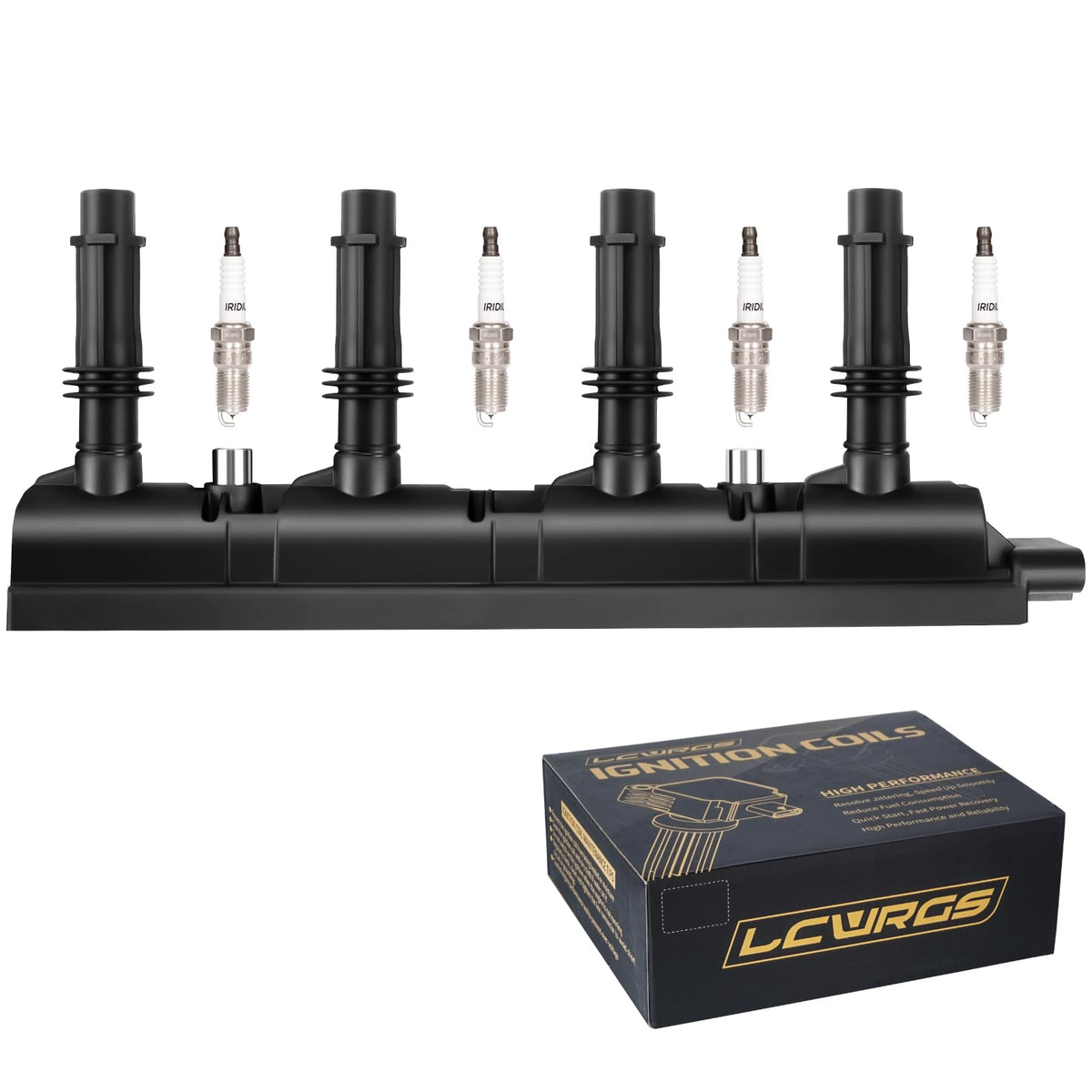 LCWRGS coil pack front view showing compact design and reliable fitment