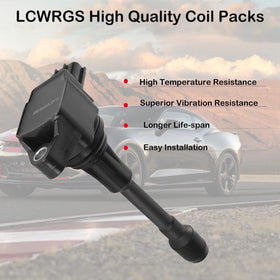 LCWRGS coils and plugs packaged together for complete ignition replacement convenience