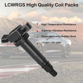 LCWRGS coils installed in engine bay demonstrating direct-fit replacement benefit