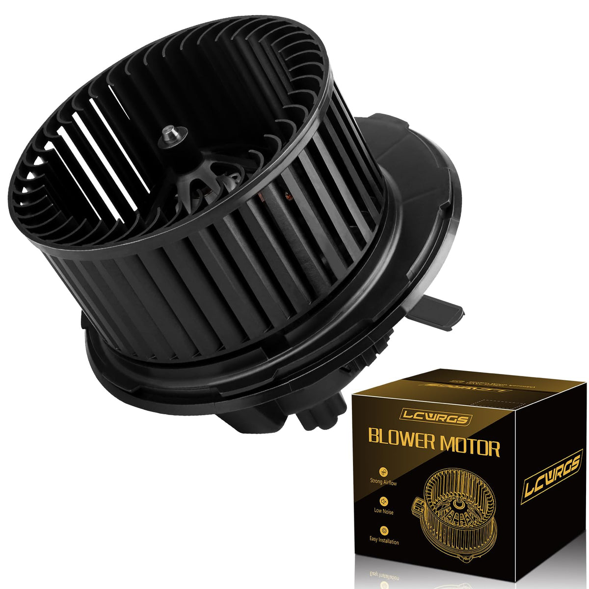 LCWRGS front assembly blower motor showing fit and finish and reliable airflow