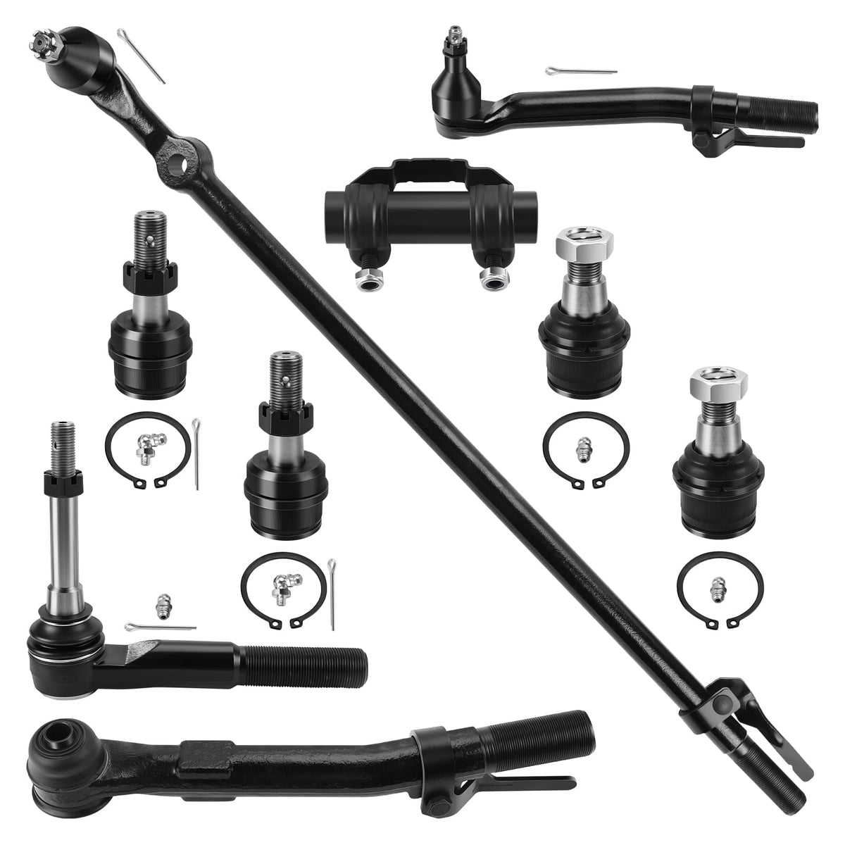 LCWRGS front end kit packaging showing full 9-piece set and parts