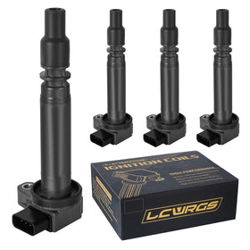 LCWRGS front view of four-coil pack showing fit and finish for Tacoma