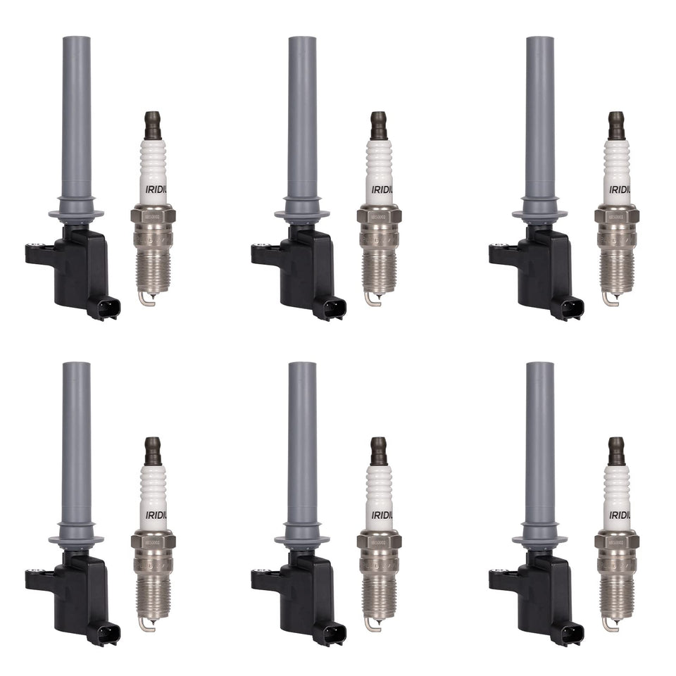 LCWRGS front packaging showing six coil packs and plugs, reassuring direct-fit replacement