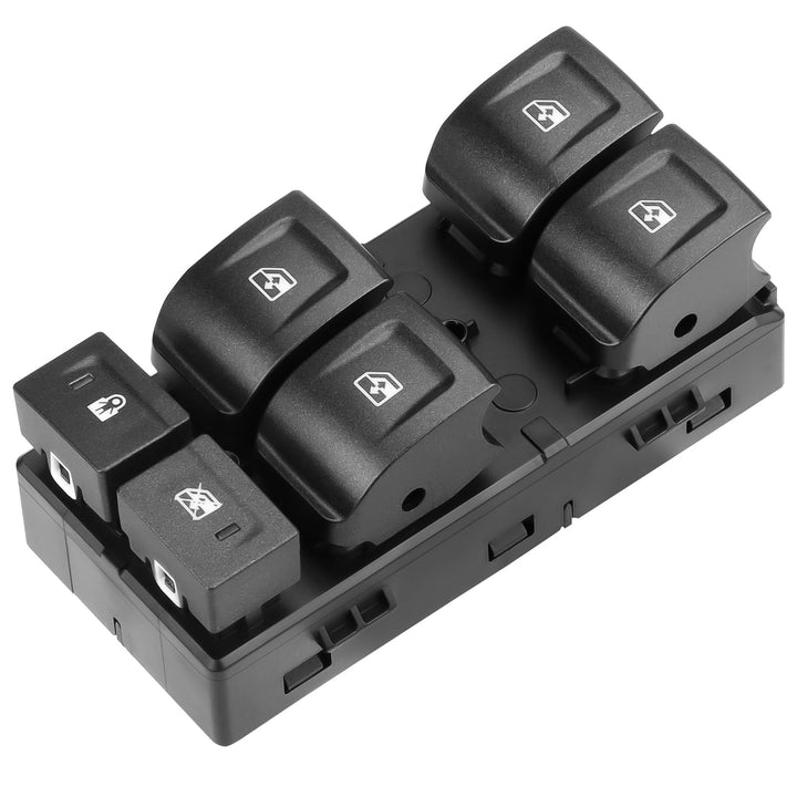 LCWRGS front panel master switch showing button layout and easy replacement benefit