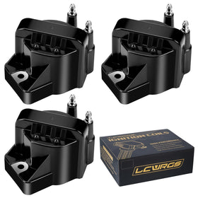LCWRGS front view of three ignition coils showing fit and finish for reliable replacement