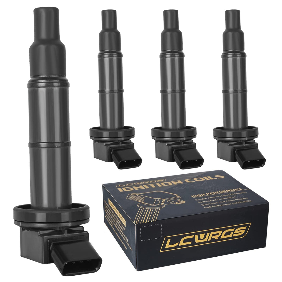 LCWRGS front view coil pack showing clean housing and mounting points for reliable fit