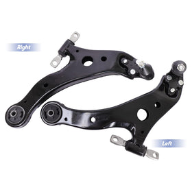 LCWRGS control arms during garage installation illustrating easy replacement benefit