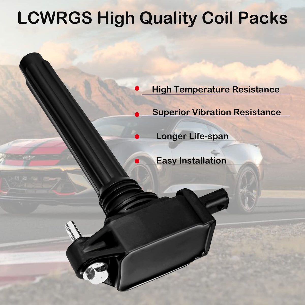 LCWRGS close-up of coil electrical connector for reliable plug-and-play installation