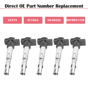 Plug end detail of LCWRGS ignition coil showing connector design for easy install