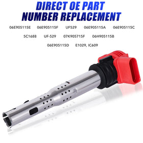 LCWRGS ignition coil spark tower closeup showing strong spark delivery