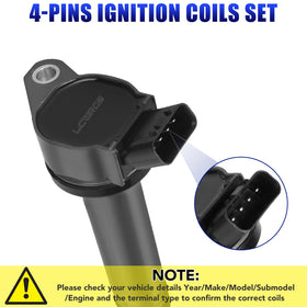 LCWRGS ignition coil installed in engine showing improved fit