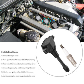 LCWRGS coil installed in engine bay demonstrating restored ignition performance
