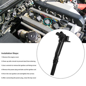 LCWRGS coil installed in engine bay demonstrating direct-fit replacement and easier maintenance
