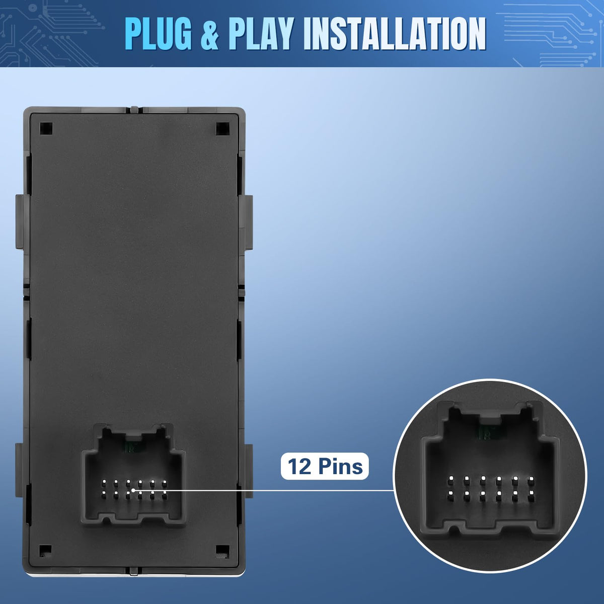 LCWRGS installed in driver door of Silverado demonstrating OEM-like fit benefit