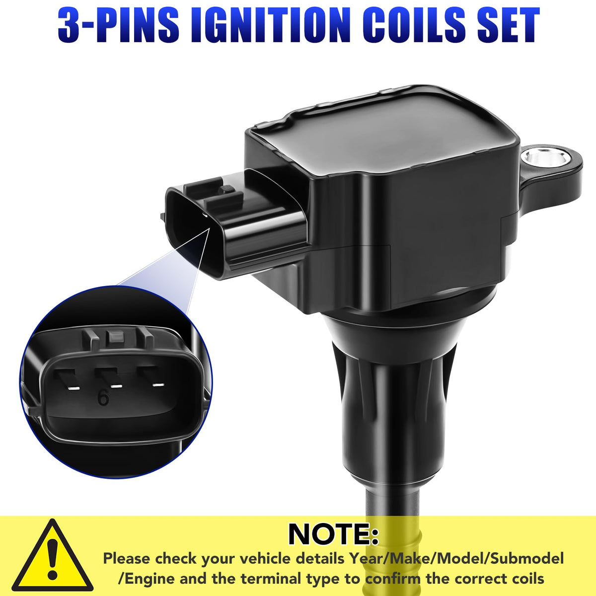 LCWRGS coils installed in Nissan Sentra engine bay improving starting reliability
