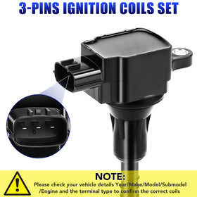 LCWRGS coils installed in Nissan Sentra engine bay improving starting reliability