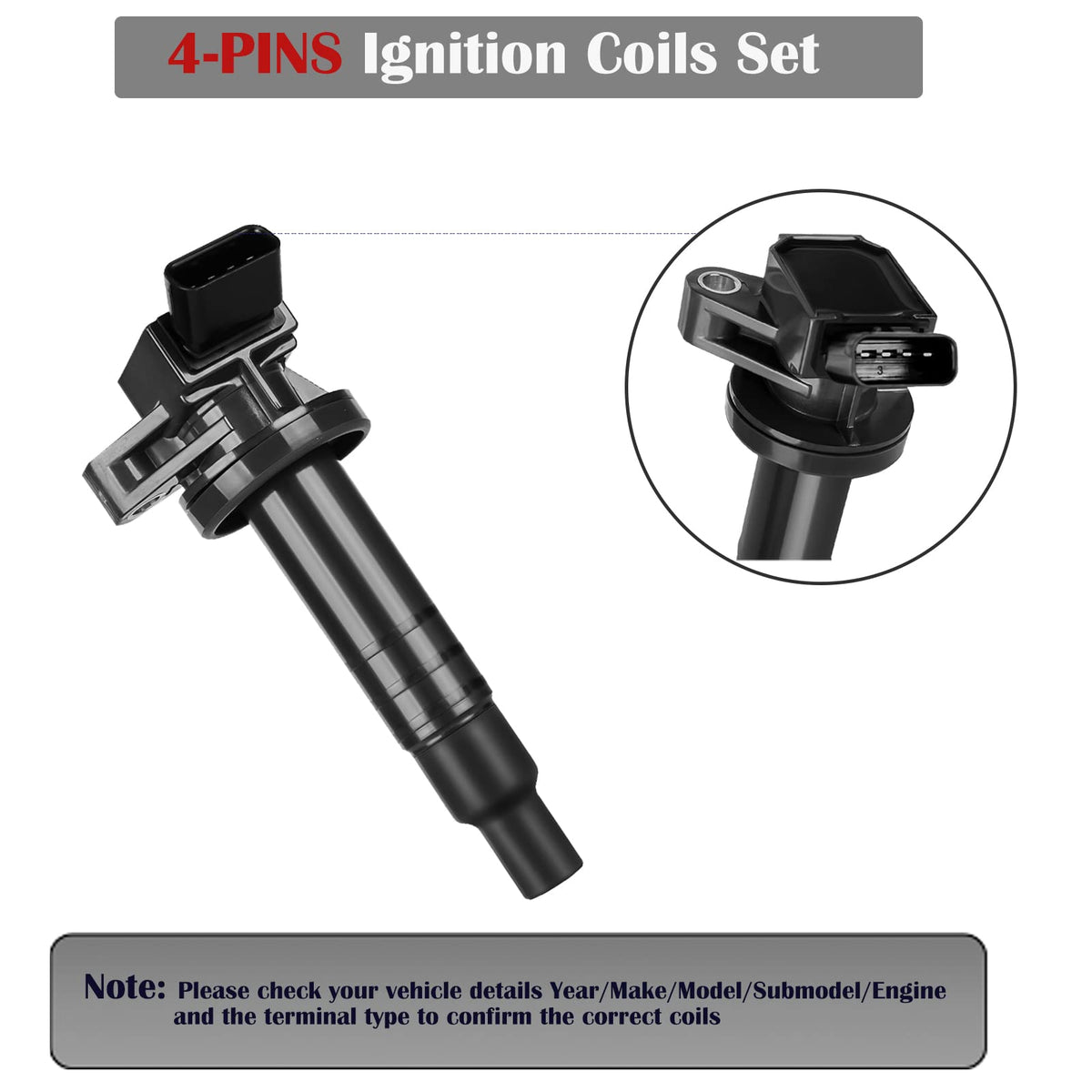 LCWRGS coil installed on engine demonstrating direct OEM-fit ease
