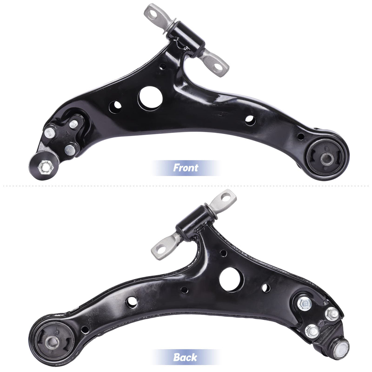 LCWRGS installed on vehicle front suspension demonstrating restored steering stability