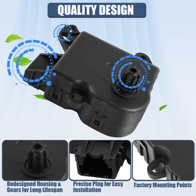 LCWRGS actuator installed under dash demonstrating restored HVAC responsiveness