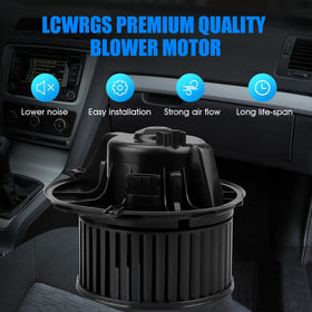LCWRGS installed under dash in Volkswagen illustrating restored cabin airflow