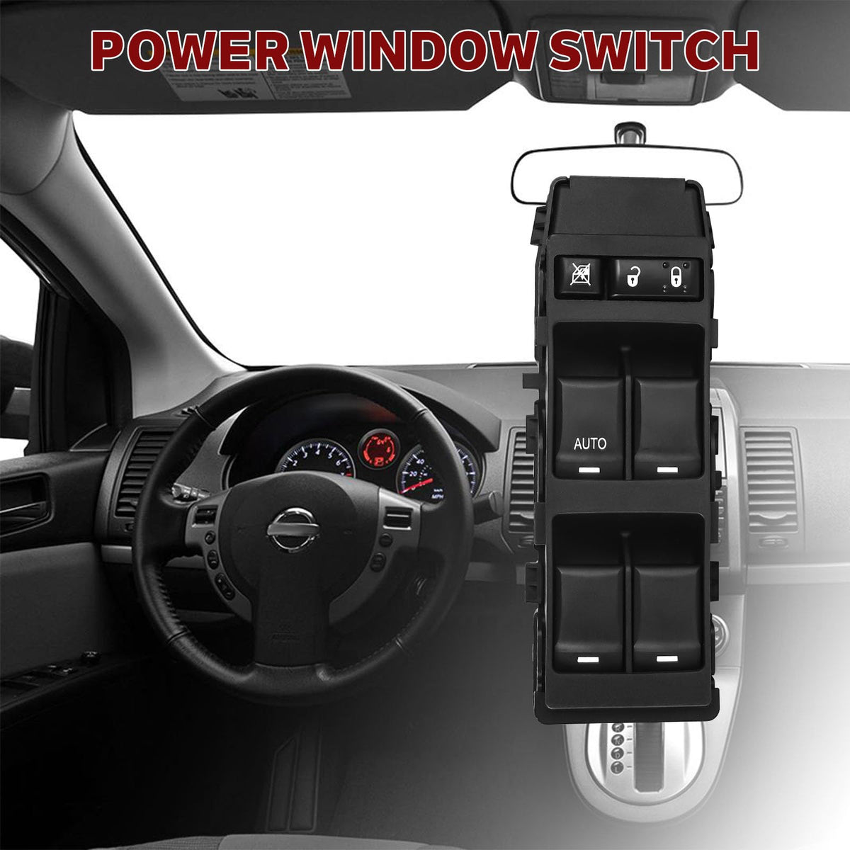 LCWRGS packaged switch in box showing included single driver-side unit and protection