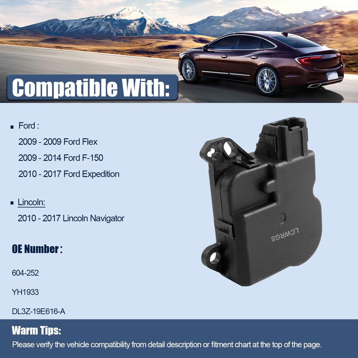 LCWRGS side connector detail highlighting plug compatibility and easier installation