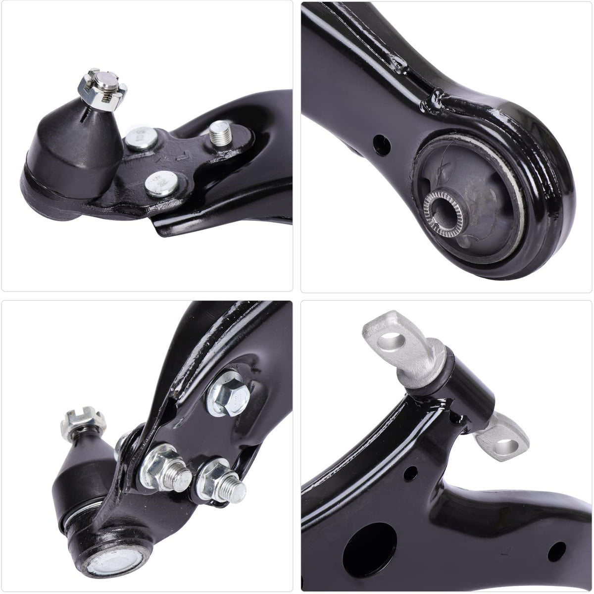 LCWRGS side profile of control arms showing precise mounting points for OEM fit