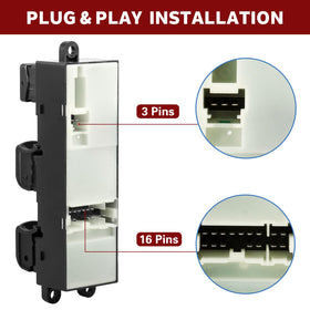 LCWRGS side profile showing mounting tabs that ensure secure door trim installation