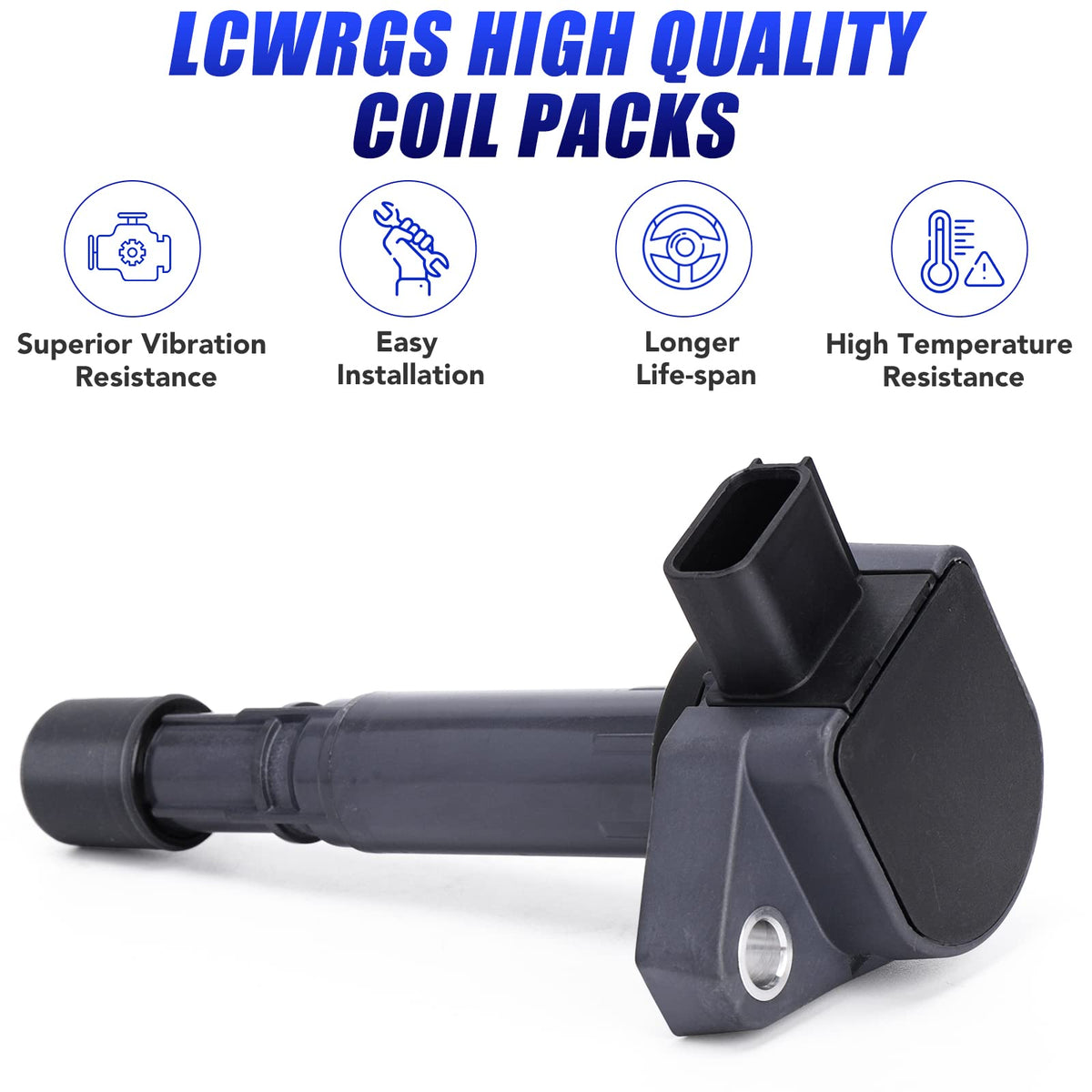 LCWRGS close-up of one coil windings and epoxy showing durable construction benefit