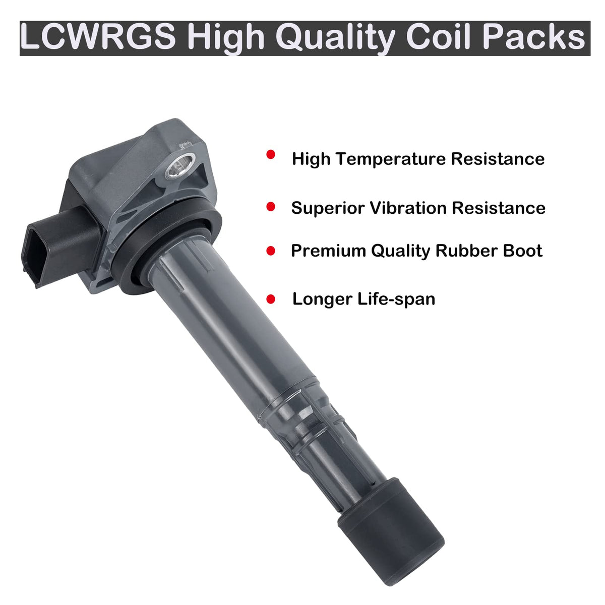 LCWRGS single coil close-up highlighting durable copper windings benefit