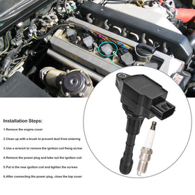 LCWRGS spark plug beside coin showing size and scale for correct reach benefit
