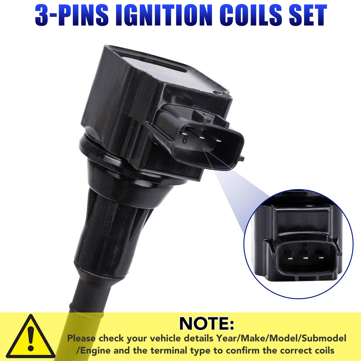 LCWRGS ignition coil beside coin for scale showing compact fitment benefit