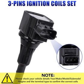 LCWRGS ignition coil beside coin for scale showing compact fitment benefit