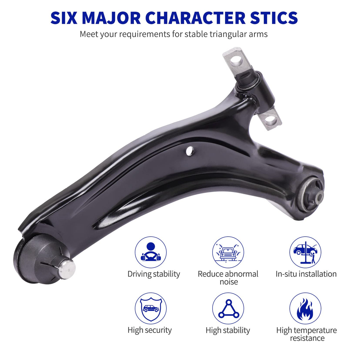 LCWRGS control arm next to ruler showing dimensions for correct fit confirmation