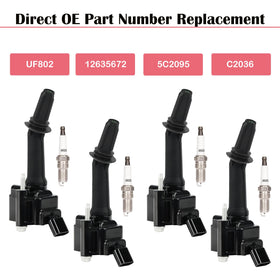 LCWRGS spark plug close-up of electrode, highlights reliable spark and durability