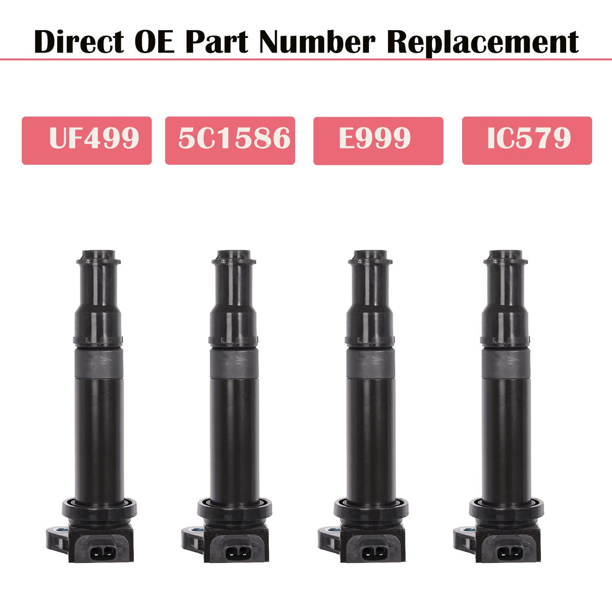 LCWRGS spark plug close view showing electrode and reliable firing benefit