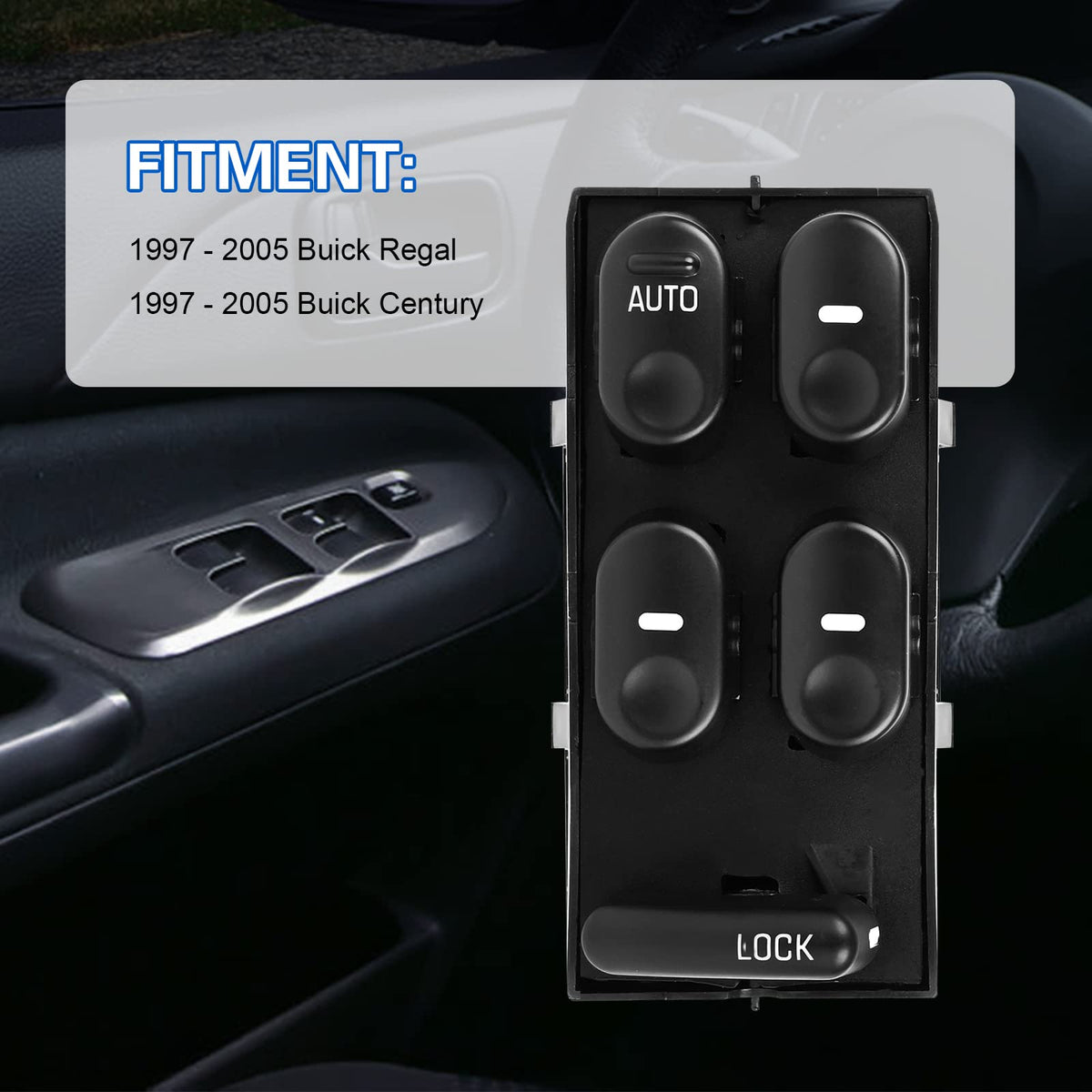 LCWRGS close-up of buttons and labels restoring driver control