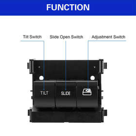 LCWRGS switch installed in F-150 roof illustrating correct fit and usability benefit