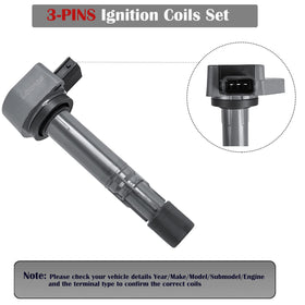 LCWRGS coil top near spark plug area illustrating easy access installation