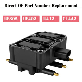 LCWRGS UF305 mounted in engine bay on a V6 demonstrating direct-fit installation