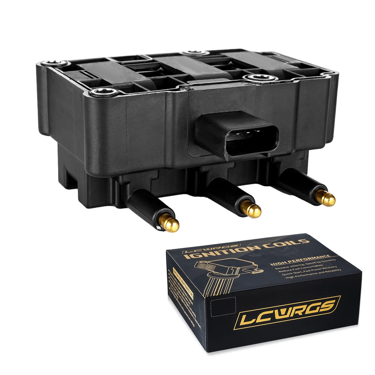 LCWRGS UF305 packaging and warranty card illustrating included 24-month support