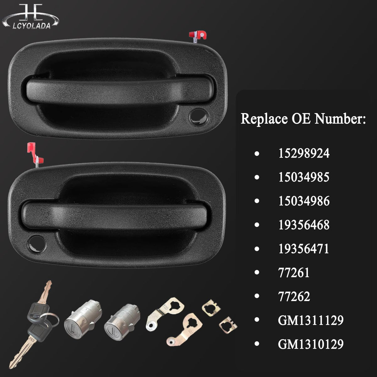 Lcyolada lock mechanism close-up, precise fit for reliable locking