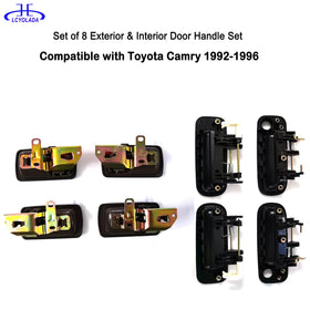 Lcyolada exterior handle close-up highlighting durable finish and accurate fit