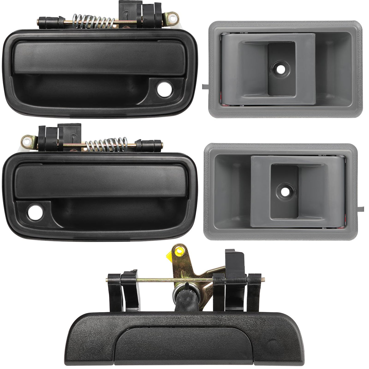 Lcyolada exterior handle front view showing fit and restored appearance
